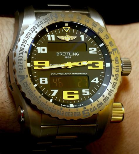 breitling watch rescue|breitling watch with emergency beacon.